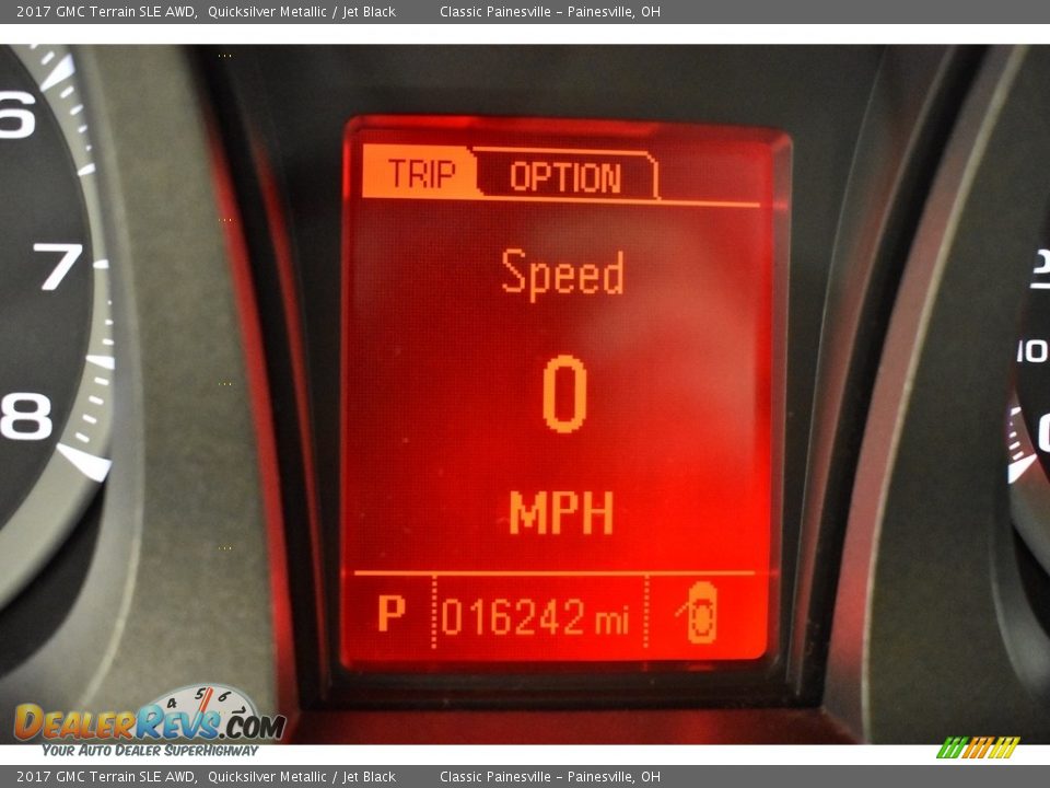 2017 GMC Terrain SLE AWD Quicksilver Metallic / Jet Black Photo #15
