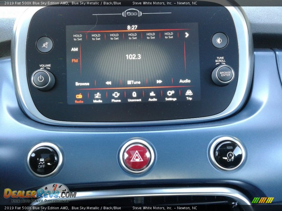Controls of 2019 Fiat 500X Blue Sky Edition AWD Photo #22
