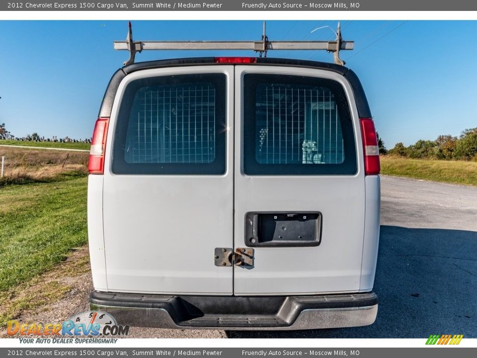2012 Chevrolet Express 1500 Cargo Van Summit White / Medium Pewter Photo #5