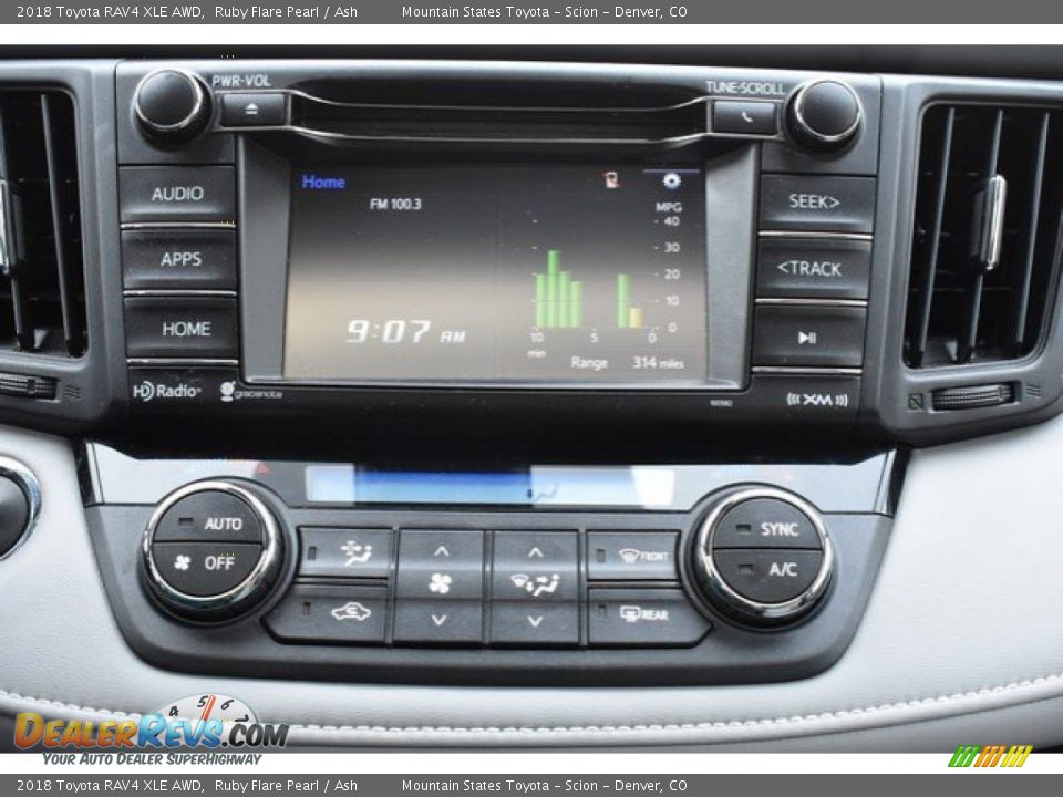 2018 Toyota RAV4 XLE AWD Ruby Flare Pearl / Ash Photo #11