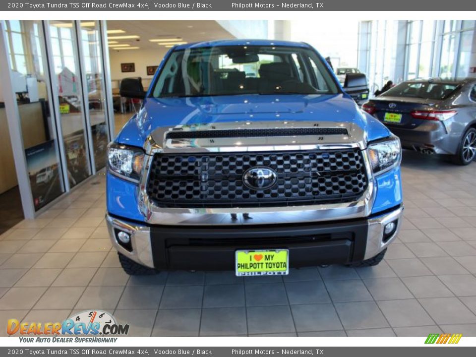 2020 Toyota Tundra TSS Off Road CrewMax 4x4 Voodoo Blue / Black Photo #3