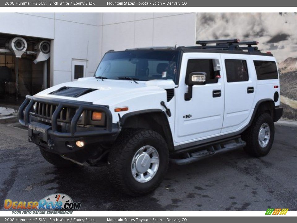 2008 Hummer H2 SUV Birch White / Ebony Black Photo #2