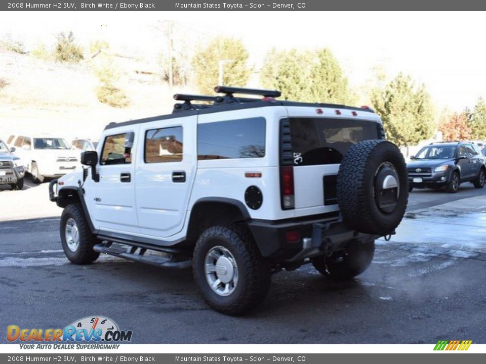 2008 Hummer H2 SUV Birch White / Ebony Black Photo #4