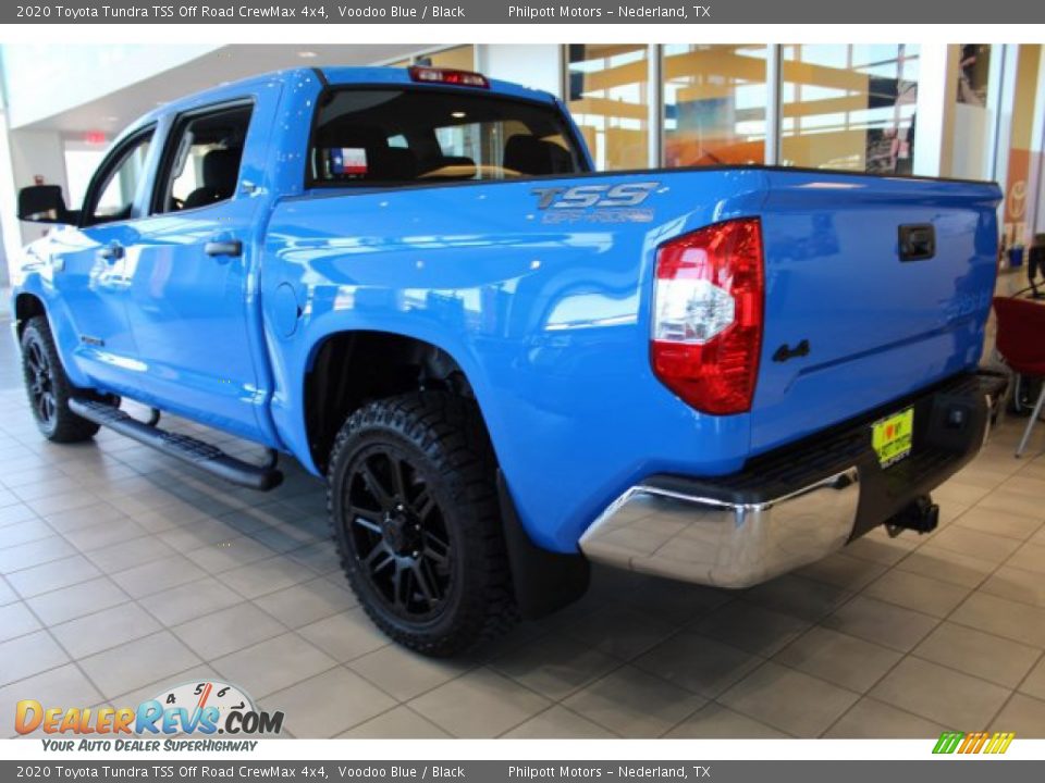 2020 Toyota Tundra TSS Off Road CrewMax 4x4 Voodoo Blue / Black Photo #6