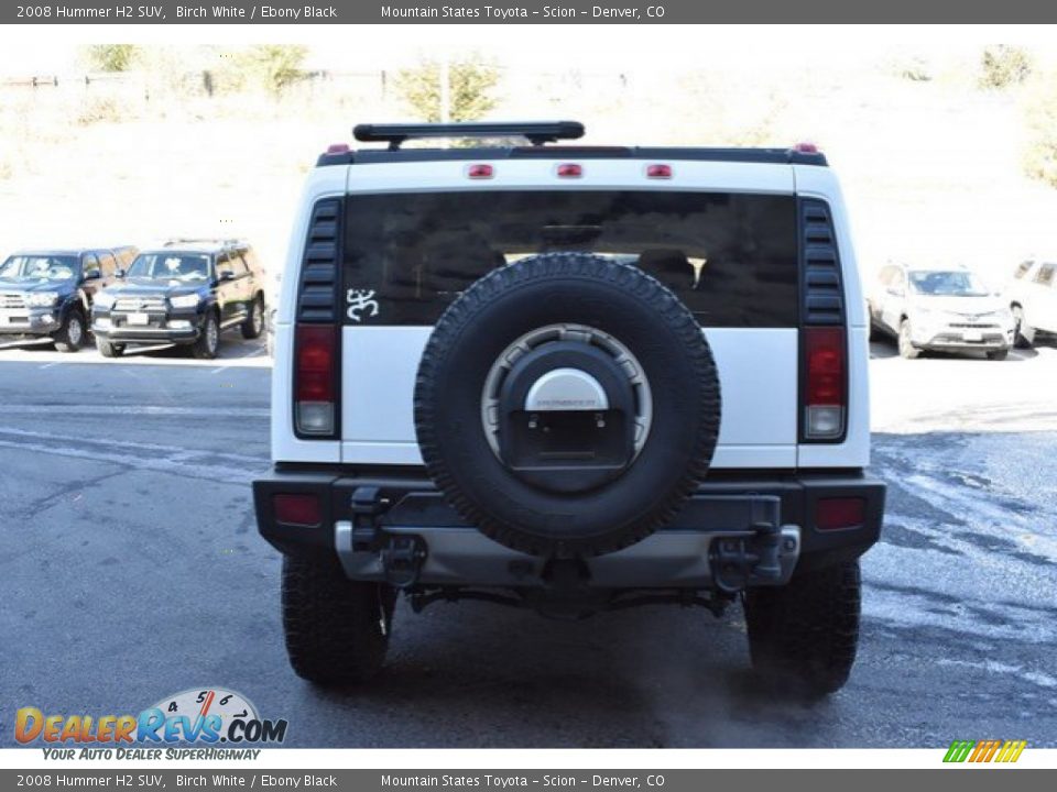 2008 Hummer H2 SUV Birch White / Ebony Black Photo #5