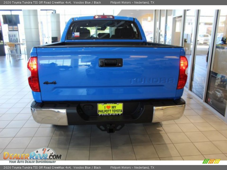 2020 Toyota Tundra TSS Off Road CrewMax 4x4 Voodoo Blue / Black Photo #7