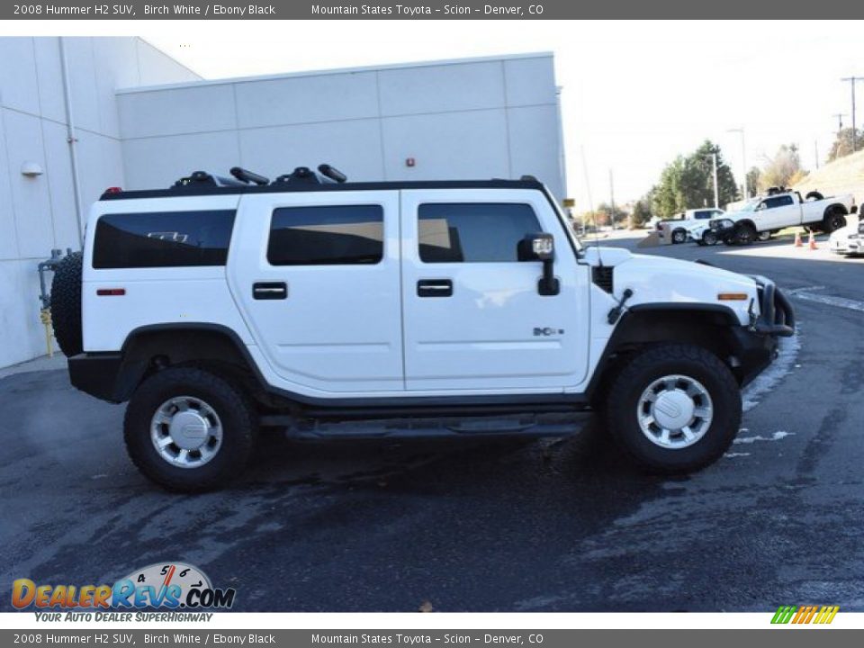2008 Hummer H2 SUV Birch White / Ebony Black Photo #7