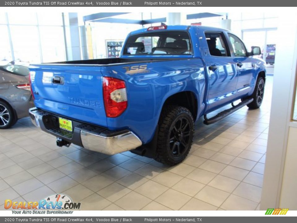 2020 Toyota Tundra TSS Off Road CrewMax 4x4 Voodoo Blue / Black Photo #8