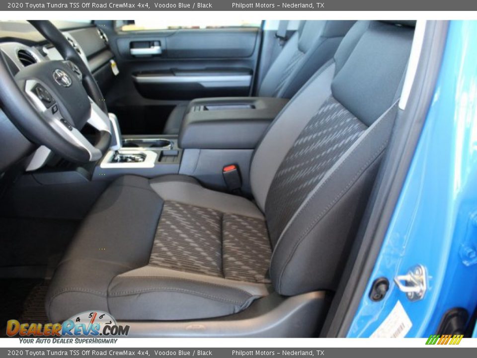 Front Seat of 2020 Toyota Tundra TSS Off Road CrewMax 4x4 Photo #10