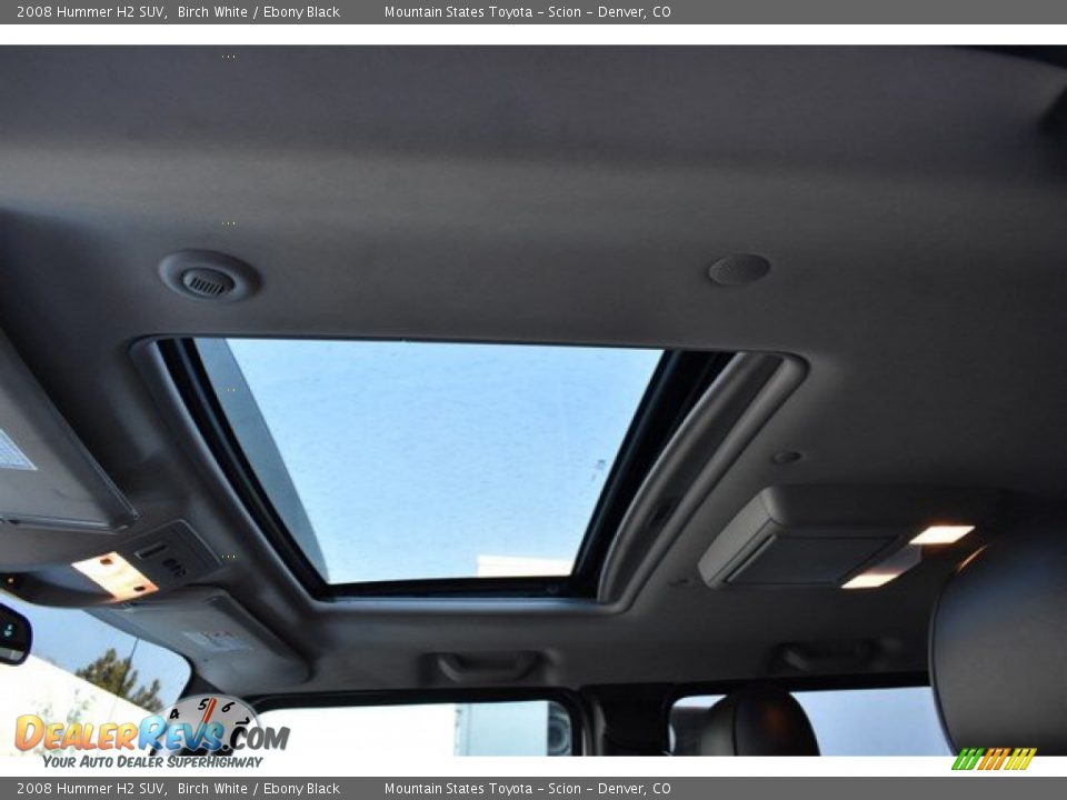 2008 Hummer H2 SUV Birch White / Ebony Black Photo #10