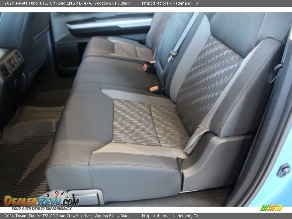 Rear Seat of 2020 Toyota Tundra TSS Off Road CrewMax 4x4 Photo #14