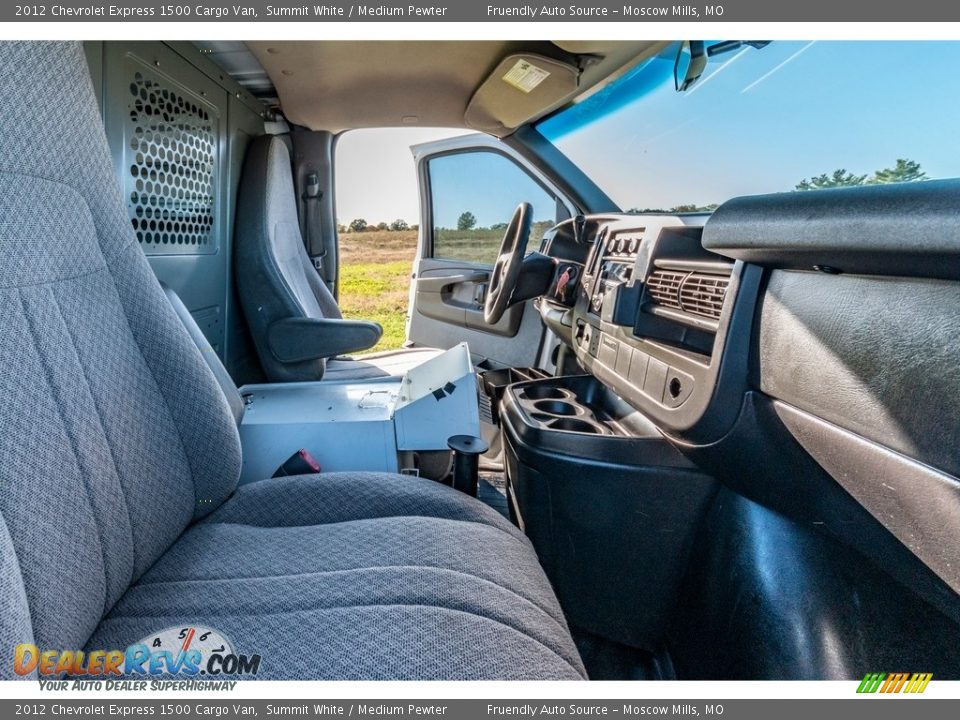 2012 Chevrolet Express 1500 Cargo Van Summit White / Medium Pewter Photo #32