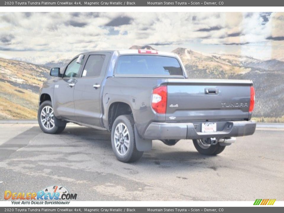 2020 Toyota Tundra Platinum CrewMax 4x4 Magnetic Gray Metallic / Black Photo #3