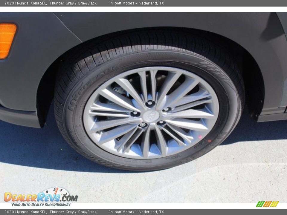 2020 Hyundai Kona SEL Thunder Gray / Gray/Black Photo #5