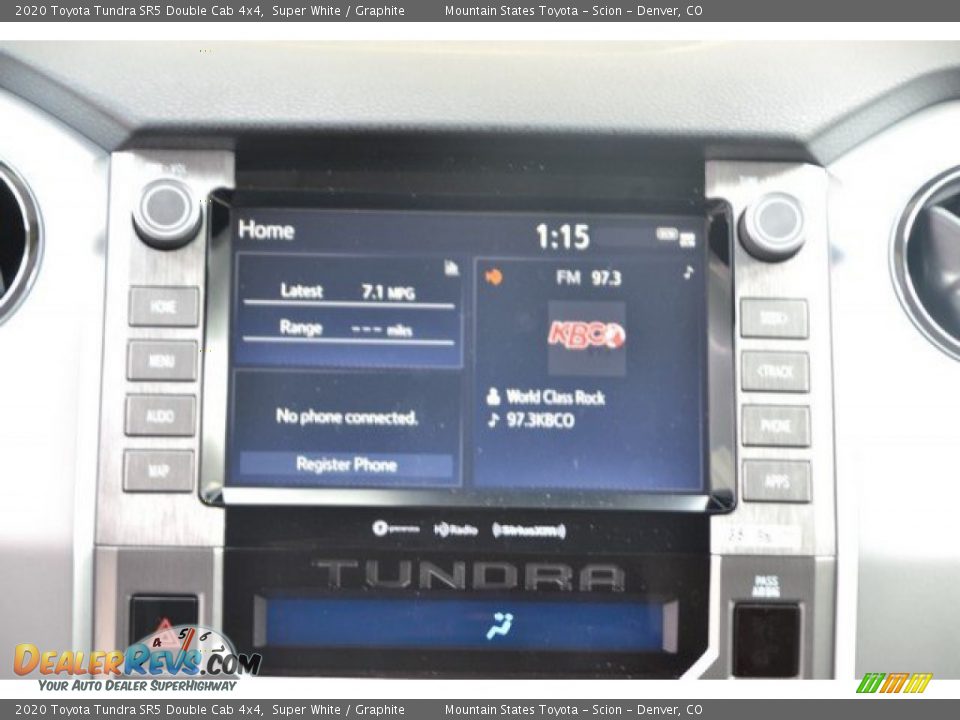 2020 Toyota Tundra SR5 Double Cab 4x4 Super White / Graphite Photo #8