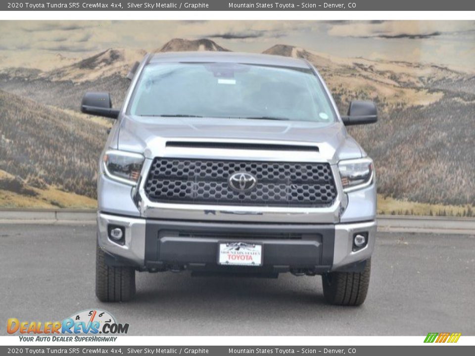 2020 Toyota Tundra SR5 CrewMax 4x4 Silver Sky Metallic / Graphite Photo #2