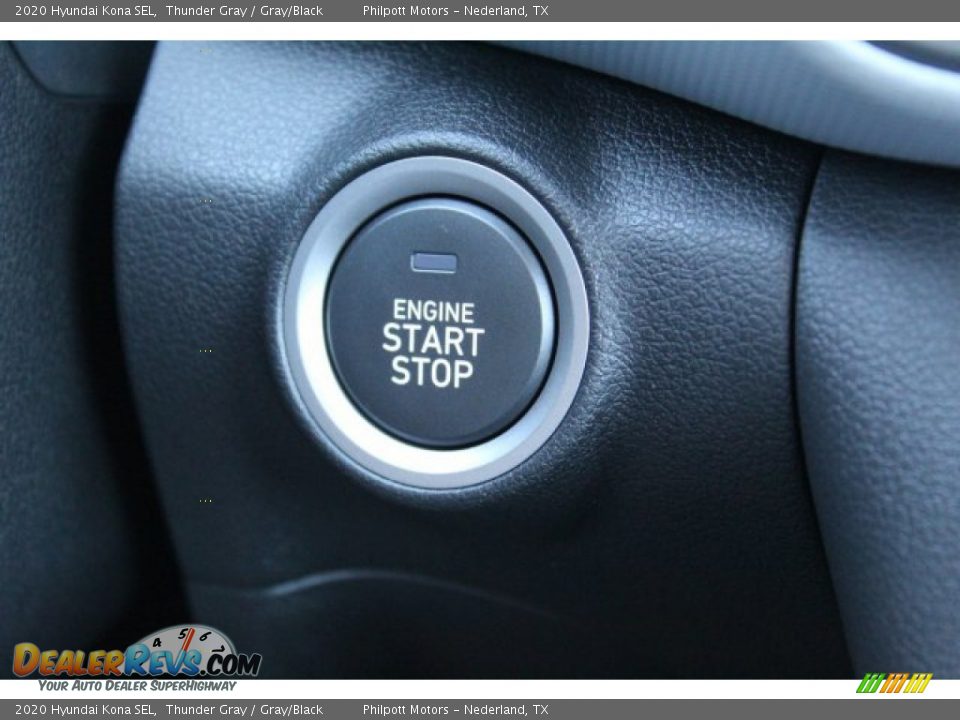 2020 Hyundai Kona SEL Thunder Gray / Gray/Black Photo #18
