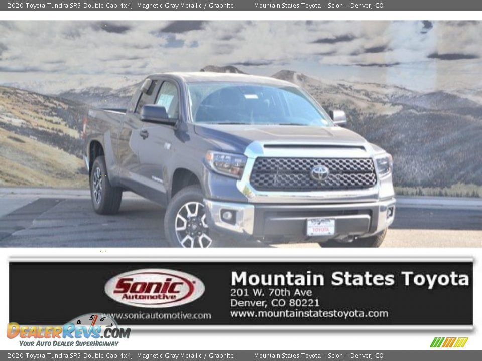 2020 Toyota Tundra SR5 Double Cab 4x4 Magnetic Gray Metallic / Graphite Photo #1