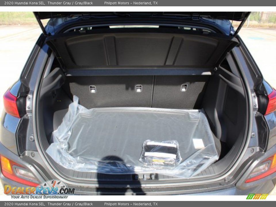2020 Hyundai Kona SEL Thunder Gray / Gray/Black Photo #25