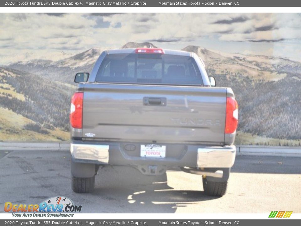 2020 Toyota Tundra SR5 Double Cab 4x4 Magnetic Gray Metallic / Graphite Photo #4