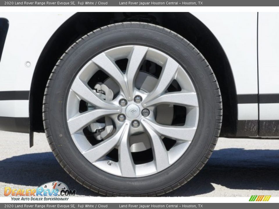 2020 Land Rover Range Rover Evoque SE Fuji White / Cloud Photo #8