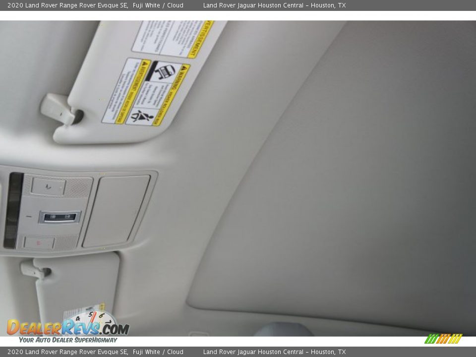 2020 Land Rover Range Rover Evoque SE Fuji White / Cloud Photo #26