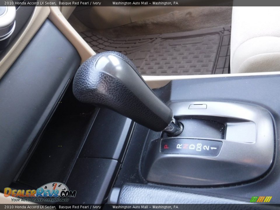 2010 Honda Accord LX Sedan Basque Red Pearl / Ivory Photo #15