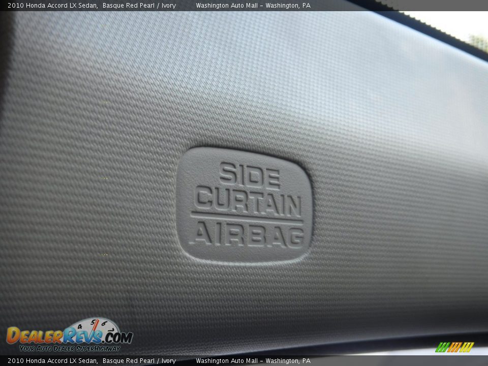 2010 Honda Accord LX Sedan Basque Red Pearl / Ivory Photo #20