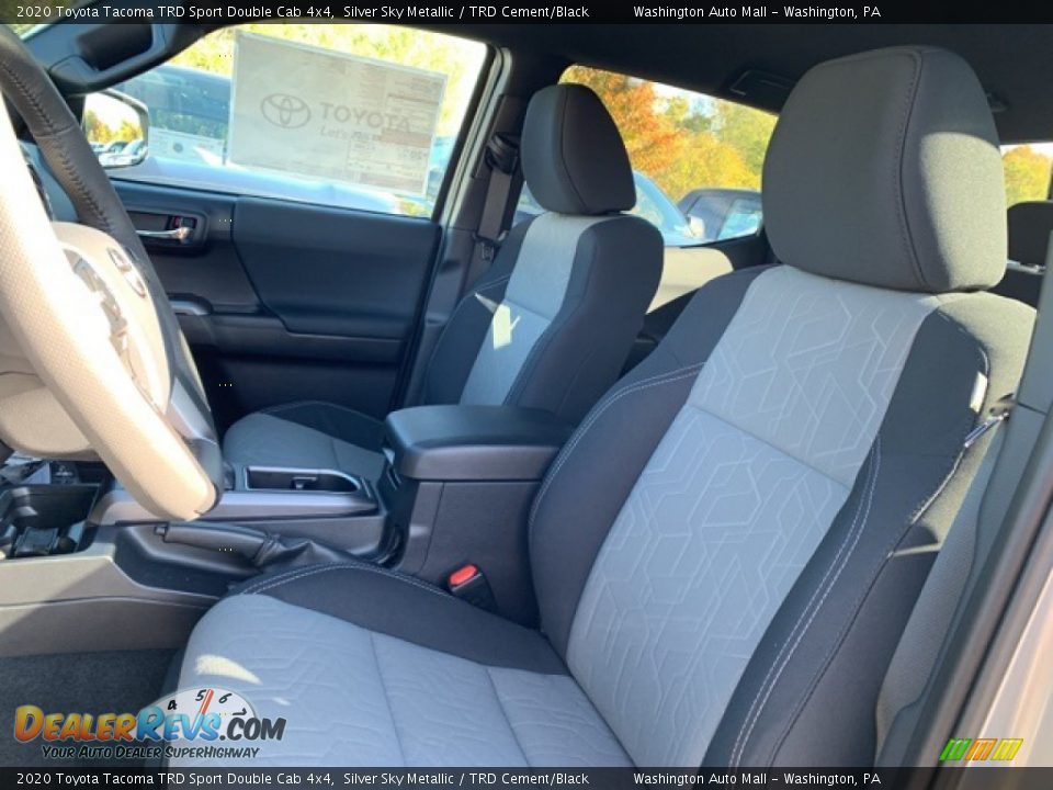 Front Seat of 2020 Toyota Tacoma TRD Sport Double Cab 4x4 Photo #6