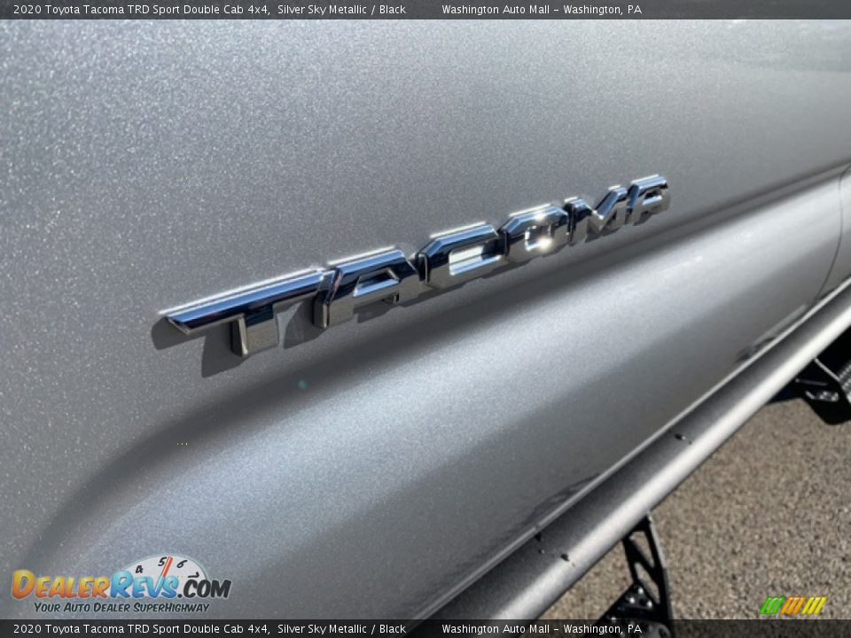 2020 Toyota Tacoma TRD Sport Double Cab 4x4 Silver Sky Metallic / Black Photo #4