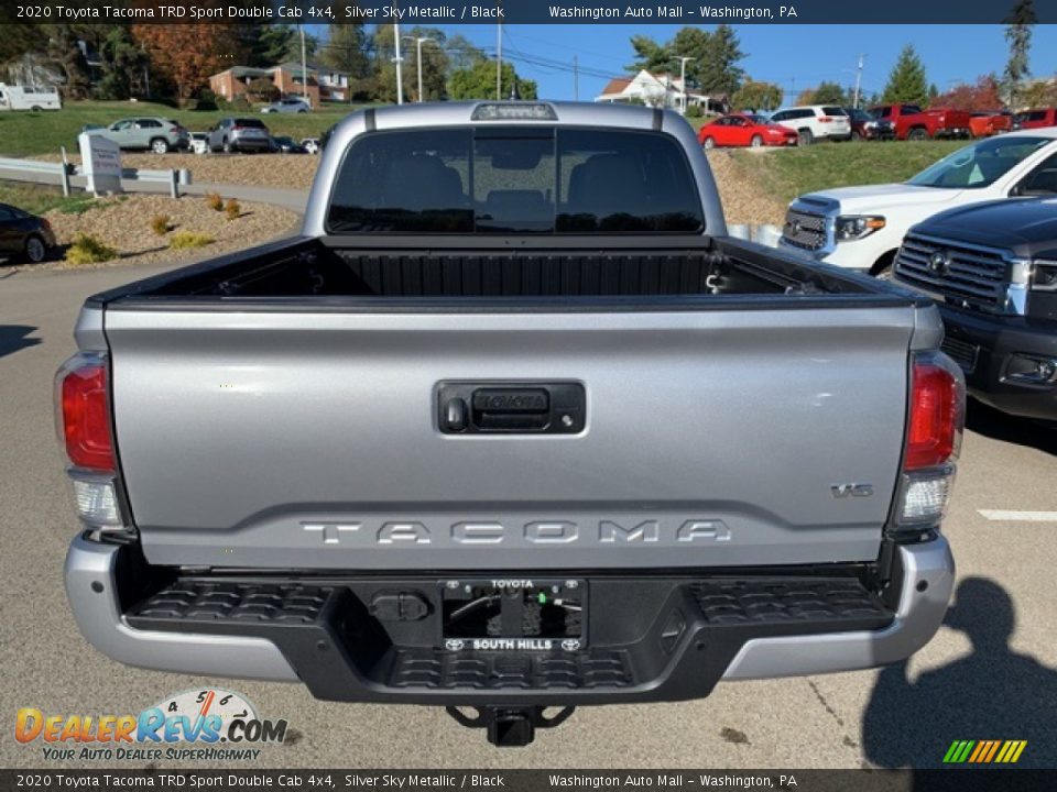 2020 Toyota Tacoma TRD Sport Double Cab 4x4 Silver Sky Metallic / Black Photo #9