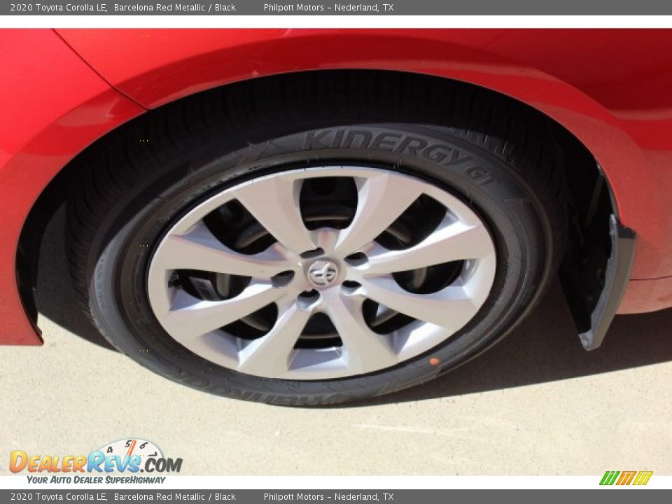 2020 Toyota Corolla LE Barcelona Red Metallic / Black Photo #5