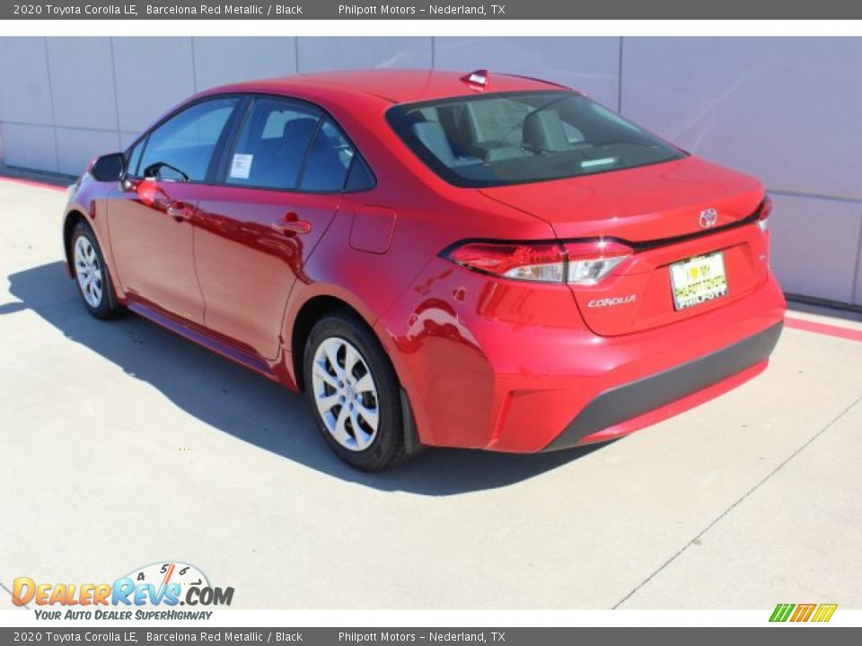 2020 Toyota Corolla LE Barcelona Red Metallic / Black Photo #6
