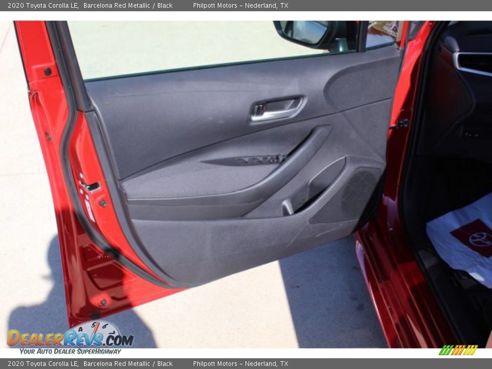 2020 Toyota Corolla LE Barcelona Red Metallic / Black Photo #9