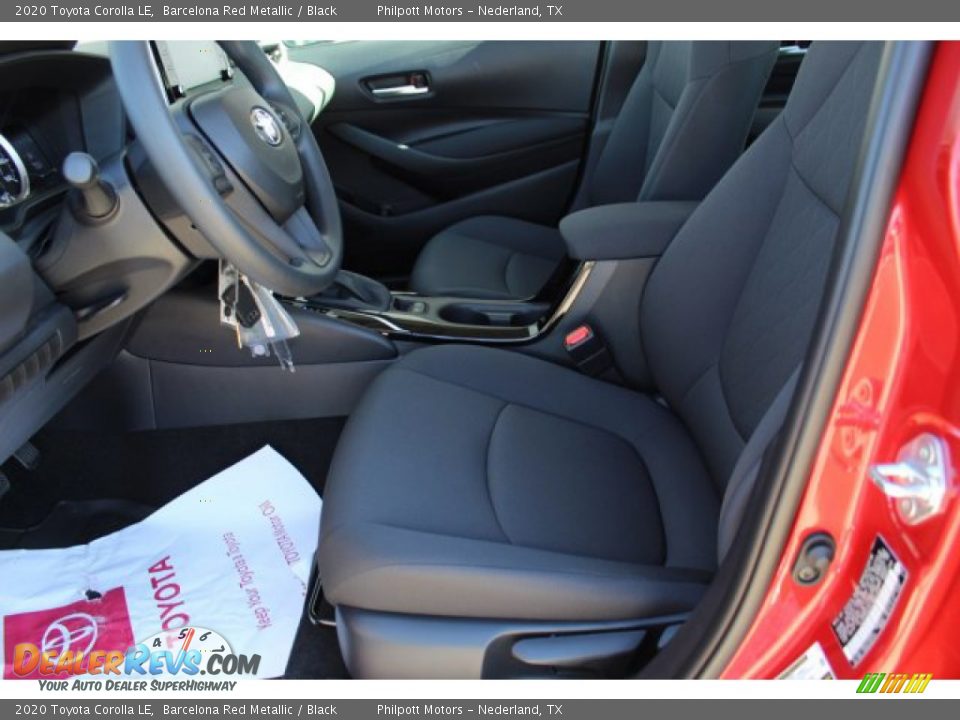 2020 Toyota Corolla LE Barcelona Red Metallic / Black Photo #10