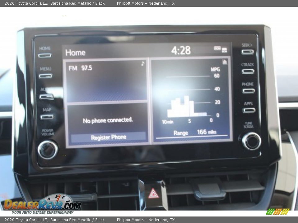 2020 Toyota Corolla LE Barcelona Red Metallic / Black Photo #15