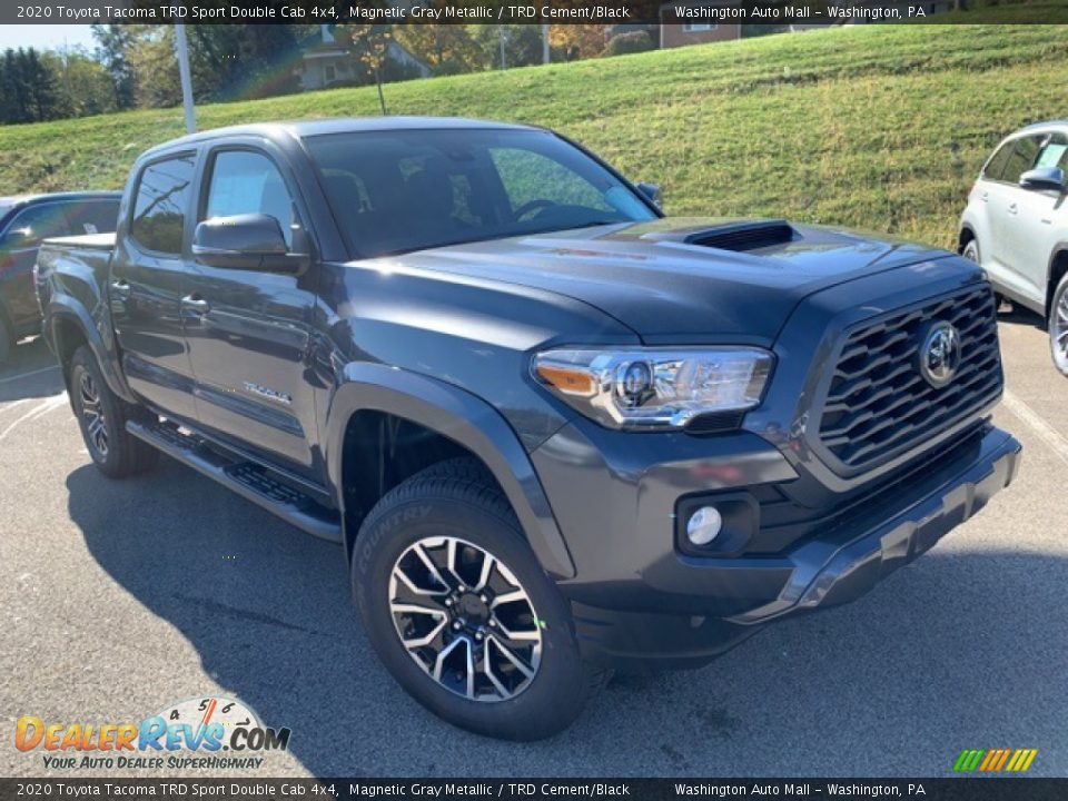 2020 Toyota Tacoma TRD Sport Double Cab 4x4 Magnetic Gray Metallic / TRD Cement/Black Photo #1