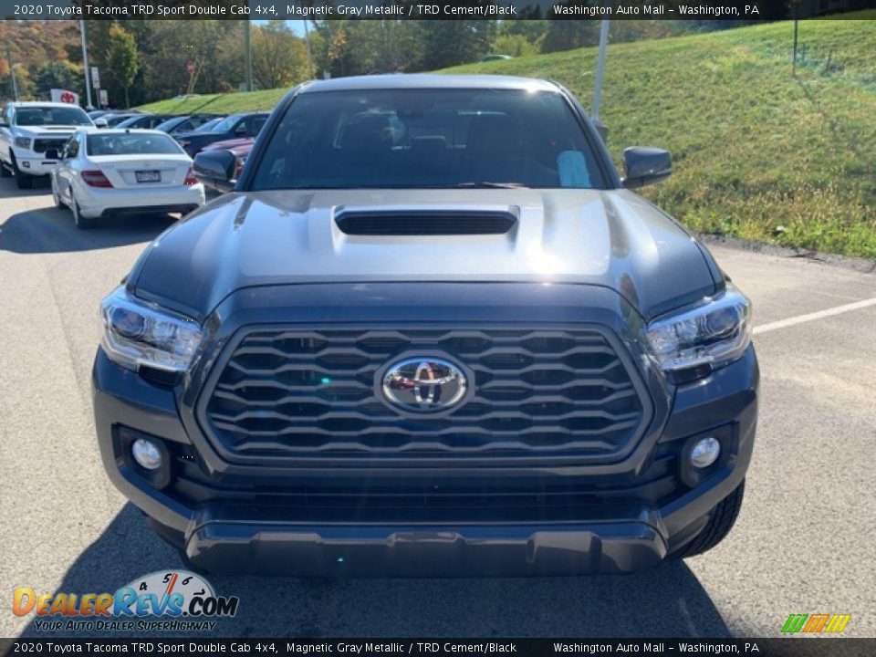 2020 Toyota Tacoma TRD Sport Double Cab 4x4 Magnetic Gray Metallic / TRD Cement/Black Photo #2