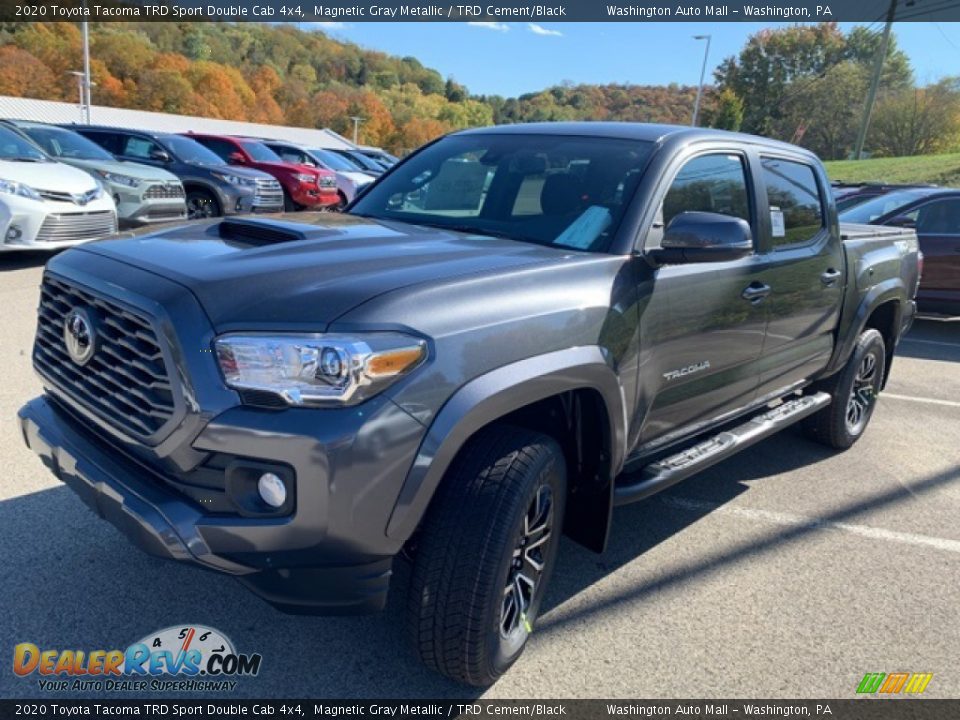 2020 Toyota Tacoma TRD Sport Double Cab 4x4 Magnetic Gray Metallic / TRD Cement/Black Photo #3