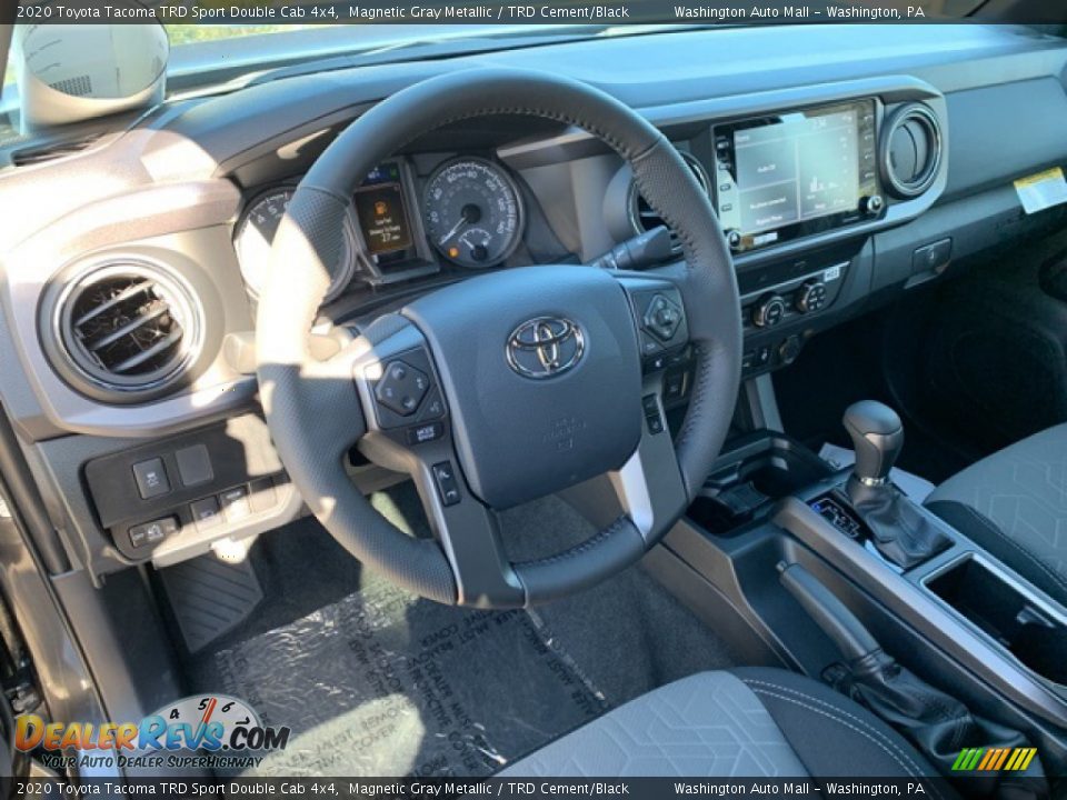 2020 Toyota Tacoma TRD Sport Double Cab 4x4 Magnetic Gray Metallic / TRD Cement/Black Photo #5
