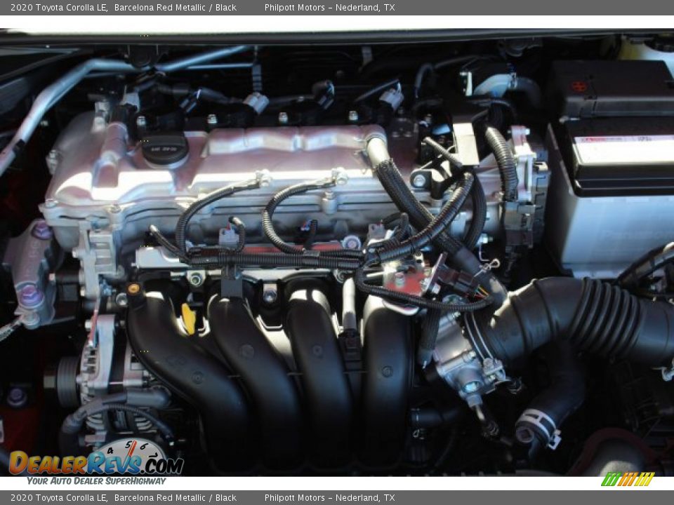 2020 Toyota Corolla LE Barcelona Red Metallic / Black Photo #23