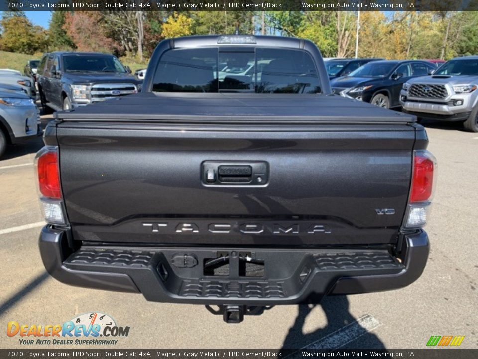 2020 Toyota Tacoma TRD Sport Double Cab 4x4 Magnetic Gray Metallic / TRD Cement/Black Photo #9