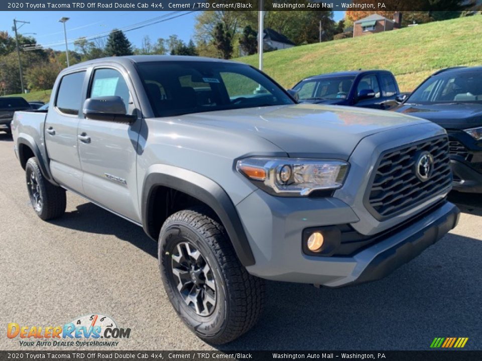 2020 Toyota Tacoma TRD Off Road Double Cab 4x4 Cement / TRD Cement/Black Photo #1