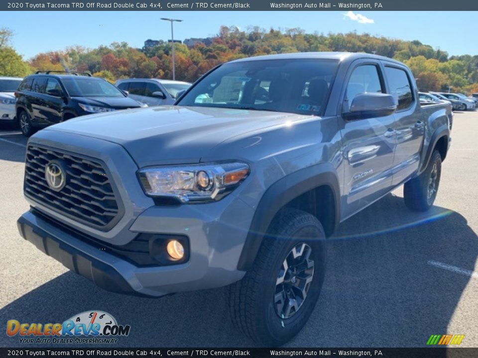 2020 Toyota Tacoma TRD Off Road Double Cab 4x4 Cement / TRD Cement/Black Photo #3