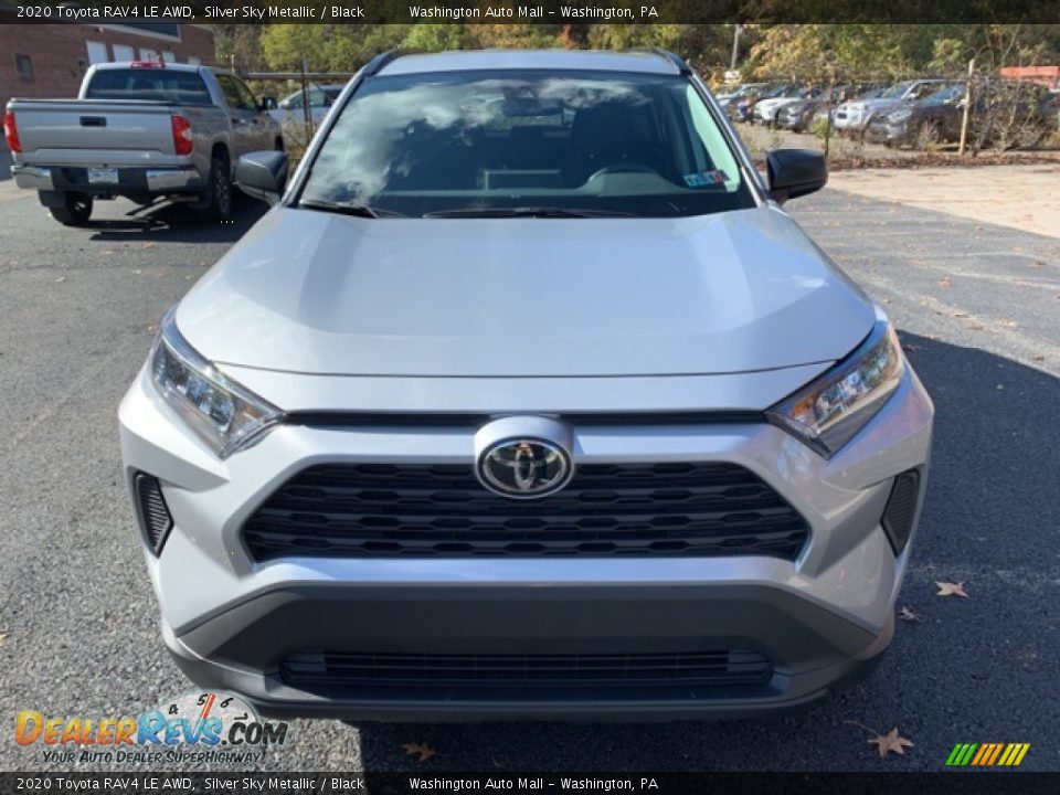 2020 Toyota RAV4 LE AWD Silver Sky Metallic / Black Photo #2