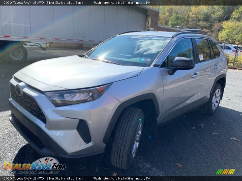 2020 Toyota RAV4 LE AWD Silver Sky Metallic / Black Photo #3