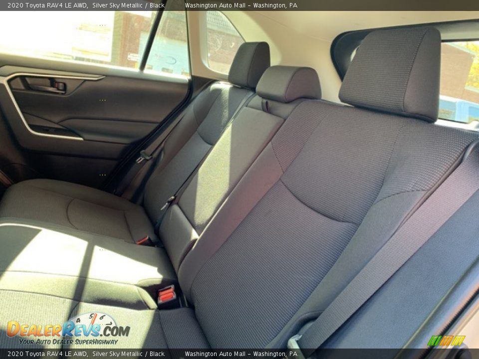 Rear Seat of 2020 Toyota RAV4 LE AWD Photo #6