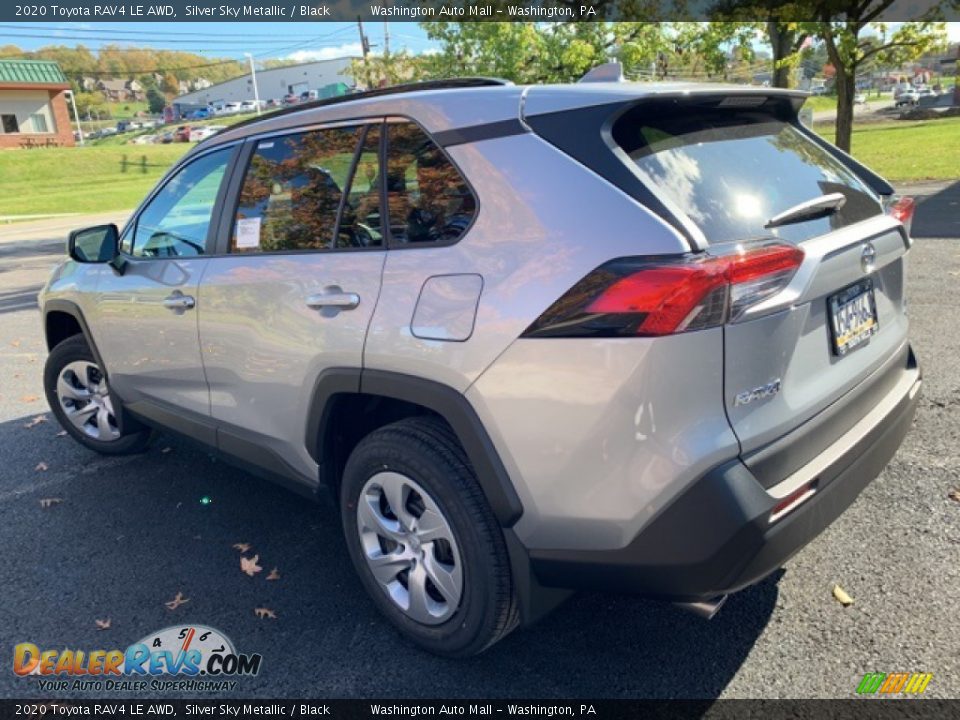 2020 Toyota RAV4 LE AWD Silver Sky Metallic / Black Photo #8