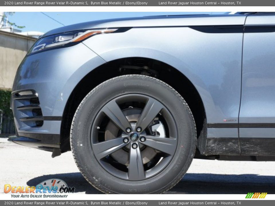 2020 Land Rover Range Rover Velar R-Dynamic S Byron Blue Metallic / Ebony/Ebony Photo #6