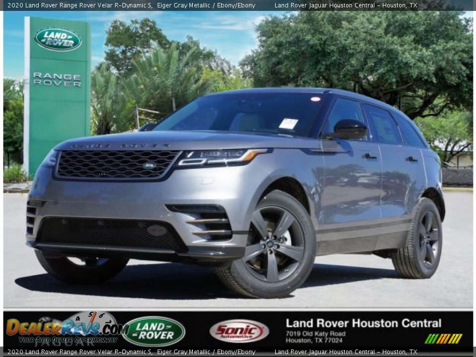 2020 Land Rover Range Rover Velar R-Dynamic S Eiger Gray Metallic / Ebony/Ebony Photo #1